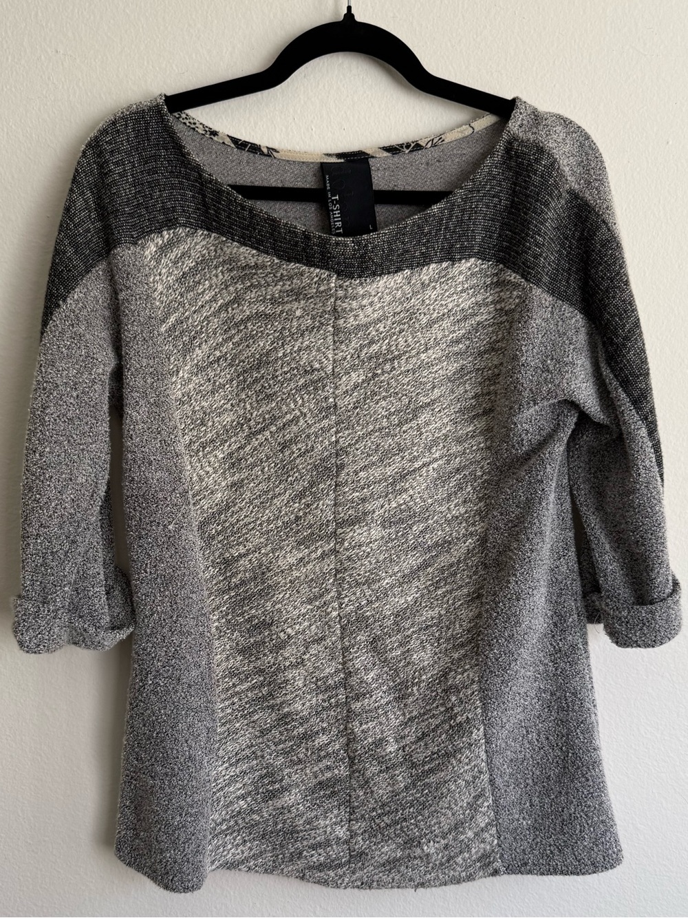 Dolan Gray Colorblock Slouchy Knit Top Size Large
